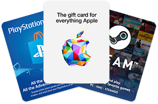 Achat de cartes cadeaux